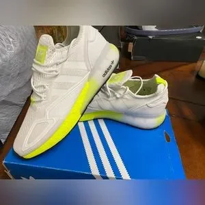 New Mens Adidas ZK 2K originals. Never worn with box Size 12 Adidas ZK 2K Boost Men Shoes Athletic Sneakers White Running  main image 4